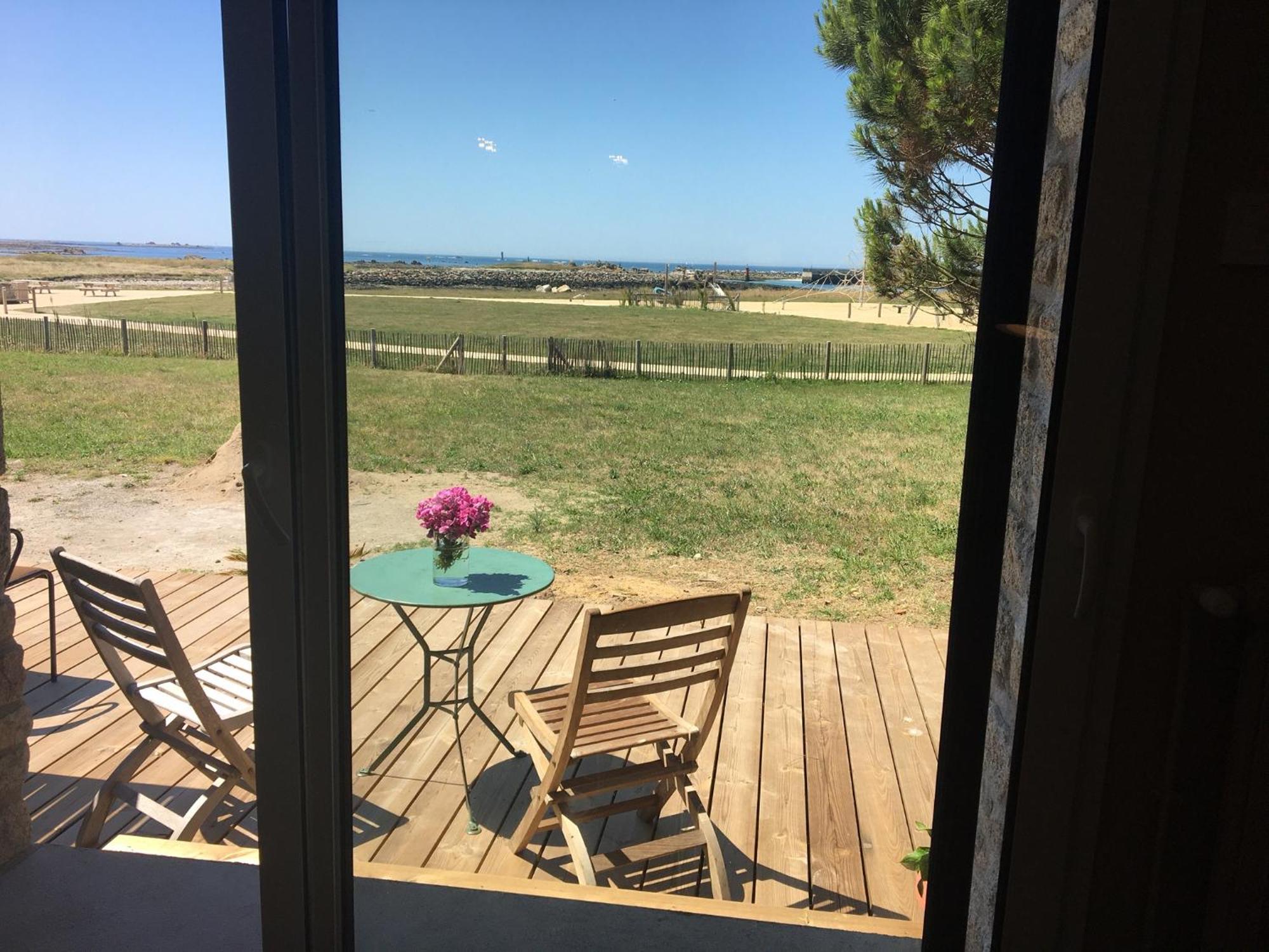Appart-Studios Vue Mer Panoramique St Guenole Cote Mer Penmarcʼh Екстериор снимка