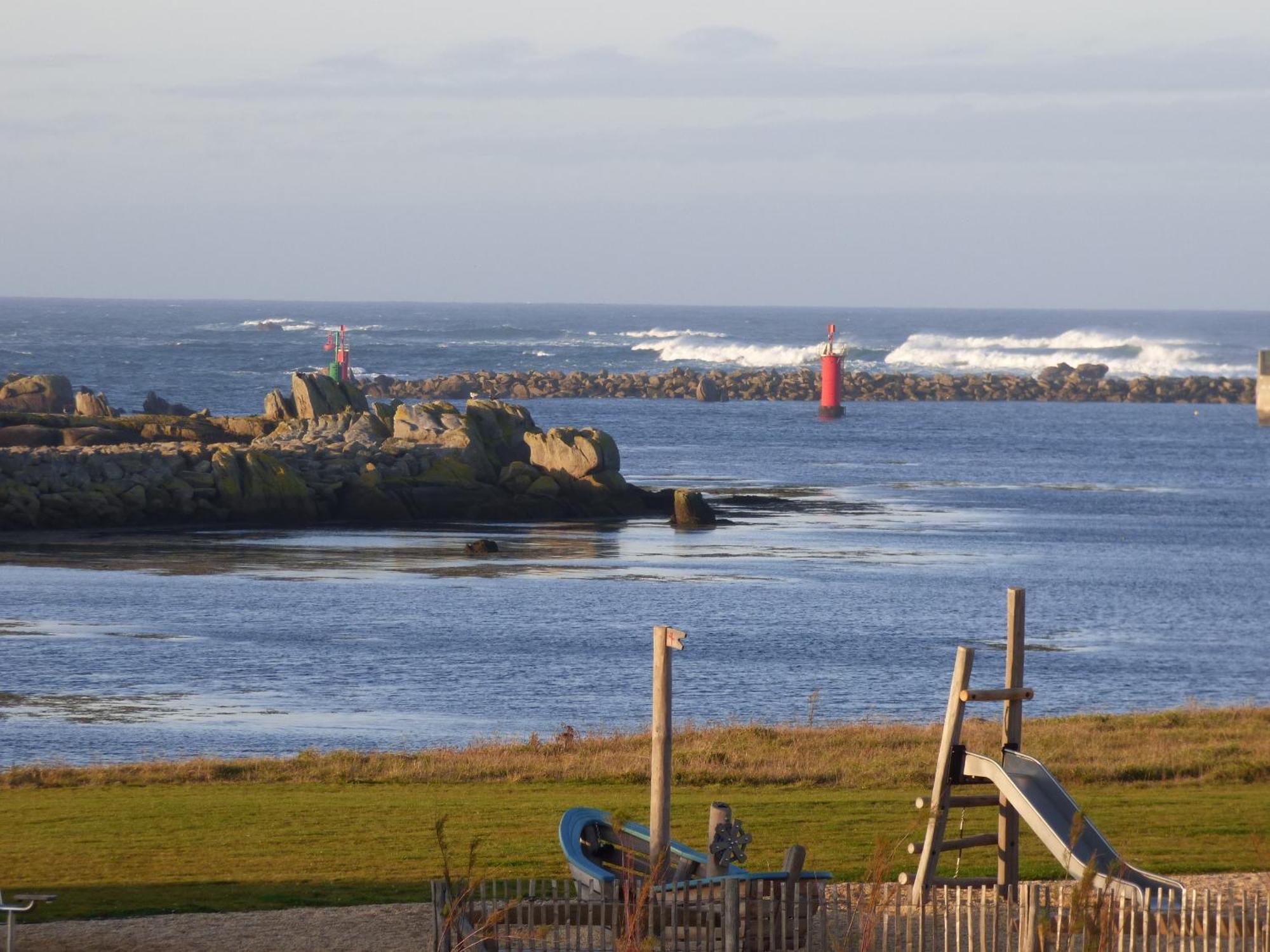 Appart-Studios Vue Mer Panoramique St Guenole Cote Mer Penmarcʼh Стая снимка