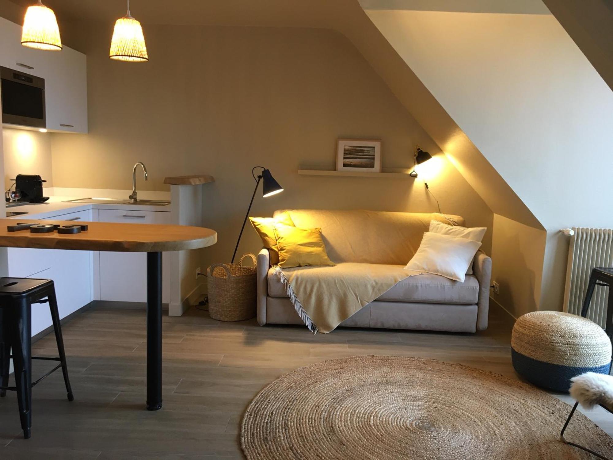 Appart-Studios Vue Mer Panoramique St Guenole Cote Mer Penmarcʼh Екстериор снимка